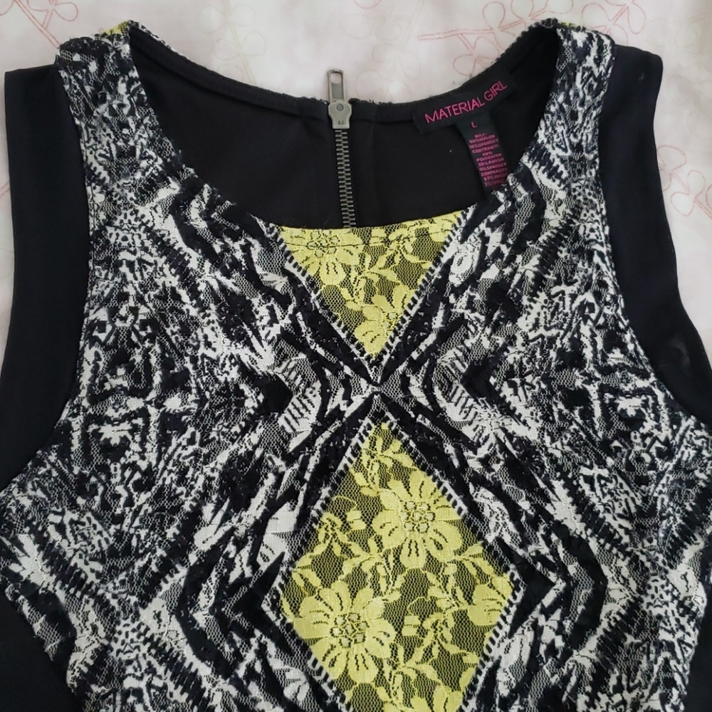 Material Girl Tank Dress - Picture 2 of 6